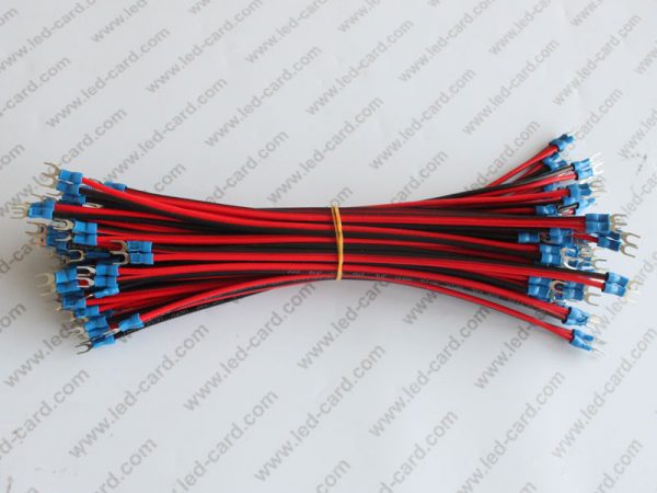 U shape power cable 250mm 50 PCS – LED-CARD Shopping